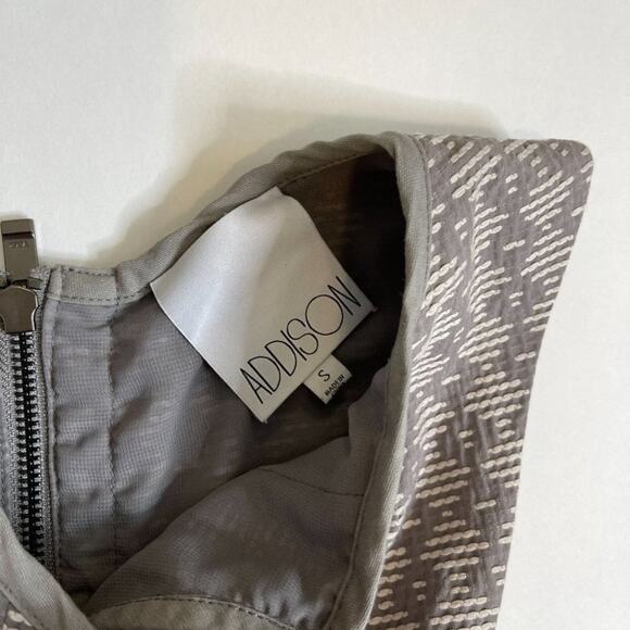 Addison Geometric Print Mini Dress SZ S - Picture 4 of 6